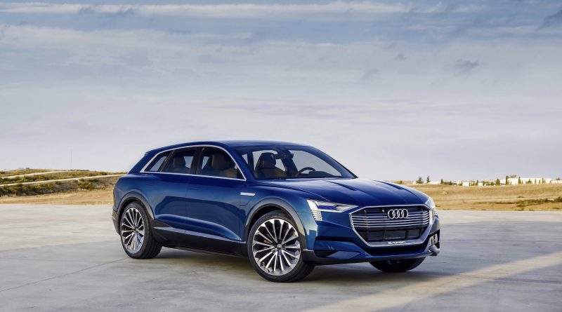 The Audi e-tron quattro concept study that was presented at the Frankfurt Motor Show in 2015 provides a clear indication of the final production version.